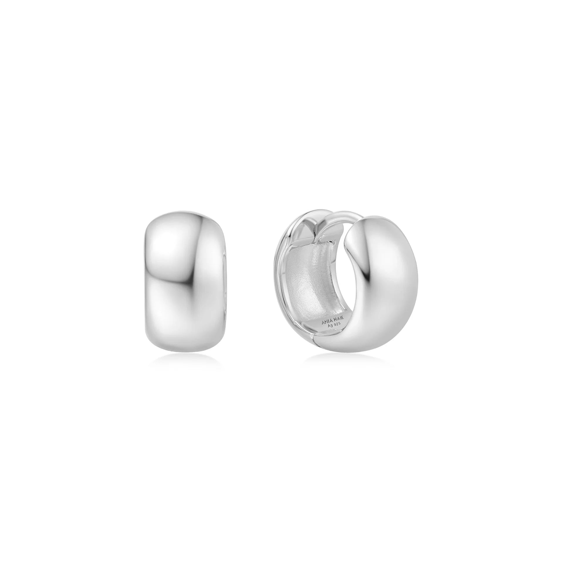 Chubby small huggie hoop Earrings