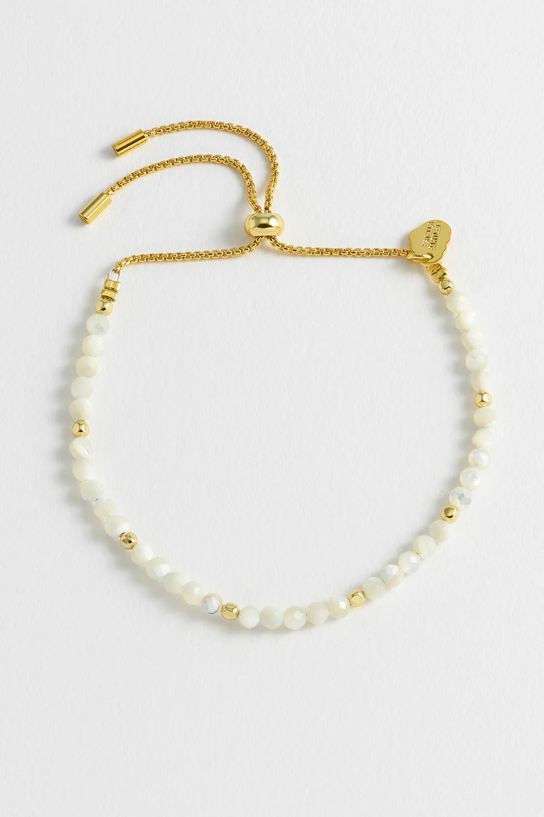 EB EDIT Faceted Mop Amelia Bracelet - Gold Plated