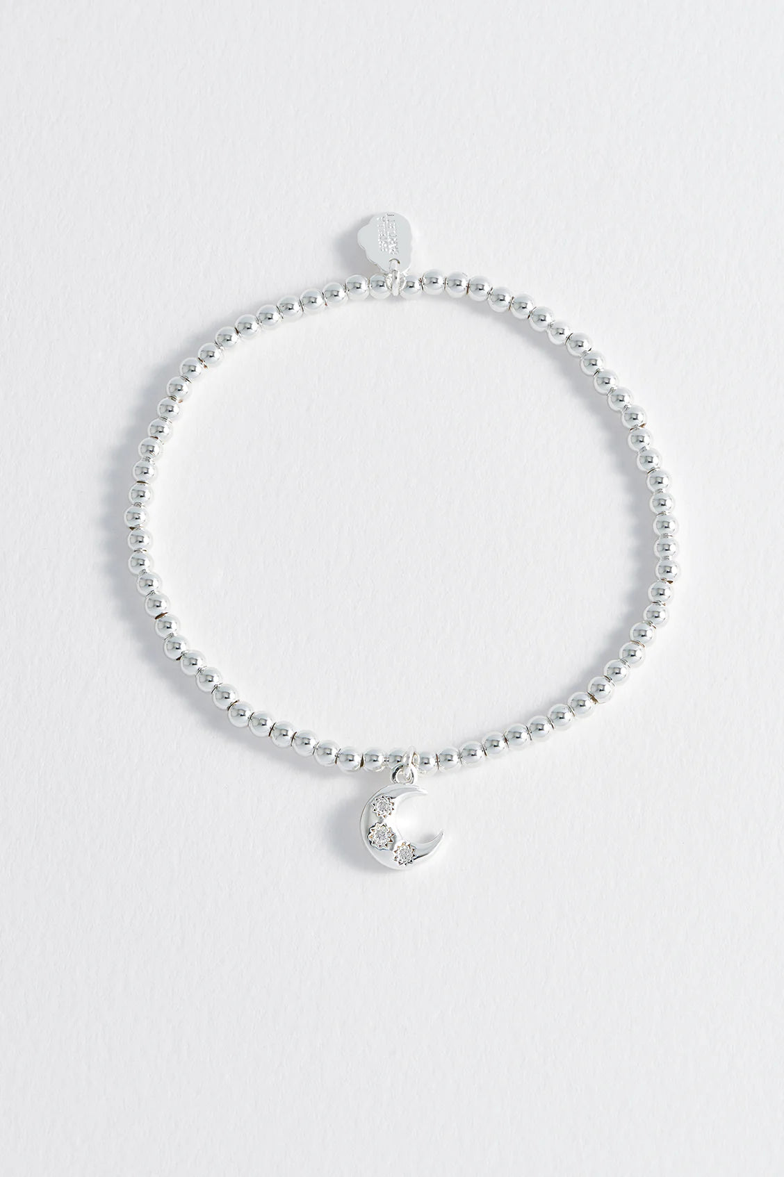 Moon Stretch Sienna Bracelet Silver Plated