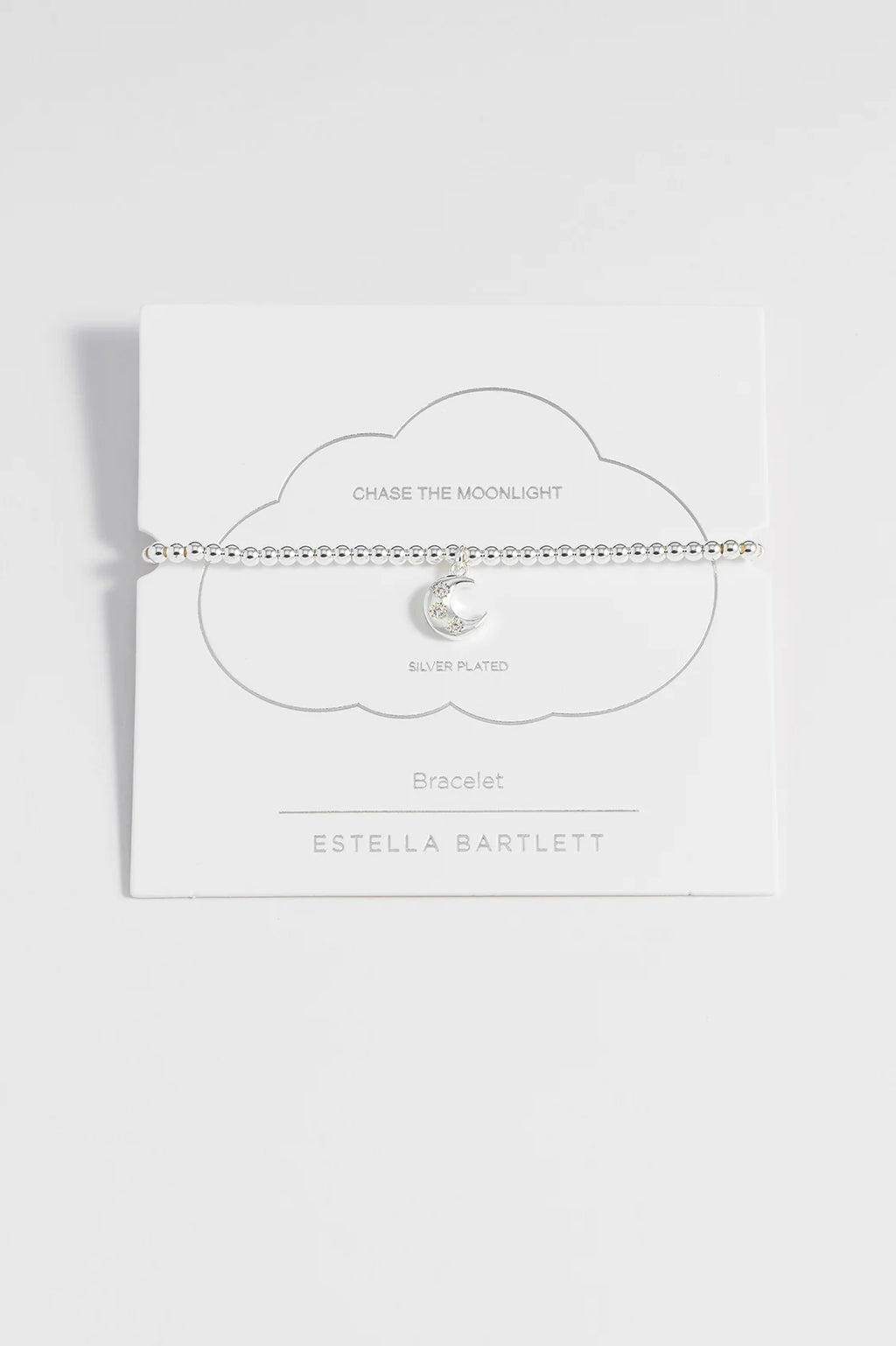 Moon Stretch Sienna Bracelet Silver Plated