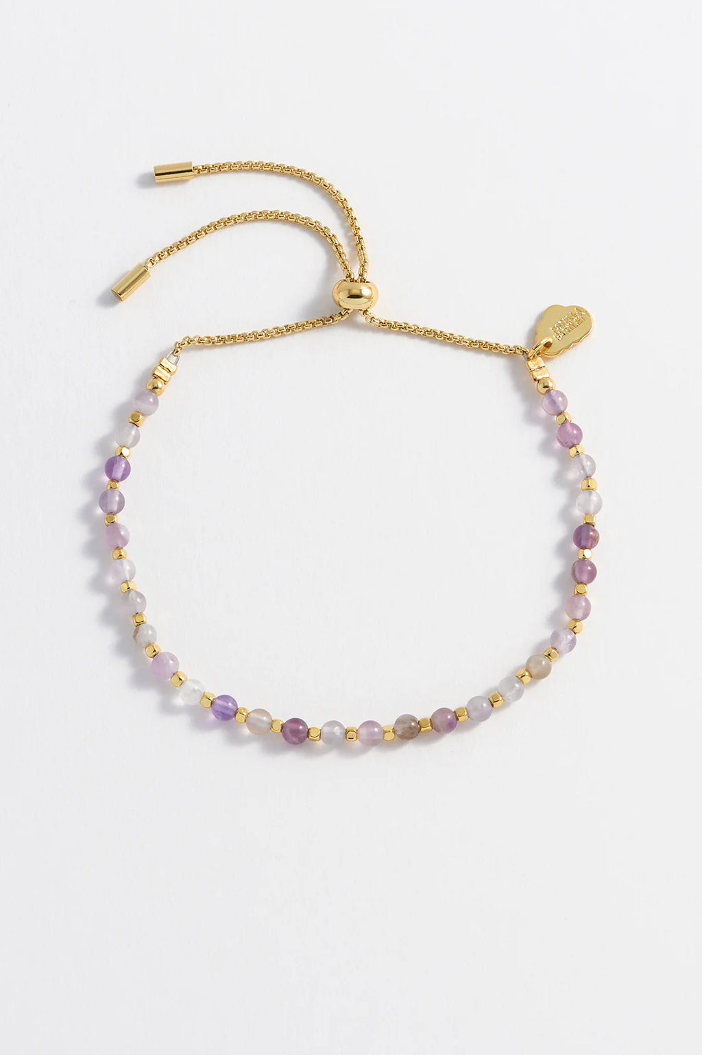 Gemstone Amelia Bracelet Gold Plated