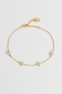 Mini Pearl Flower Bracelet