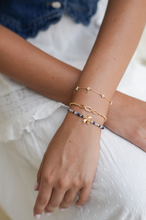 Load image into Gallery viewer, Flower and Dragonfly Amelia Bracelet
