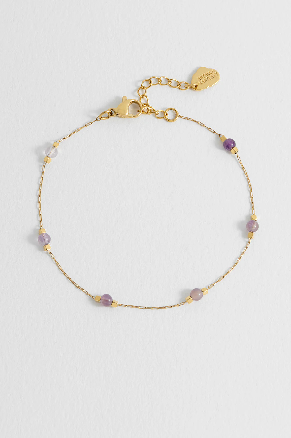 EB Wellness Wellness  Beaded Chain Bracelet - Waterproof PVD Gold Plated (Copy)