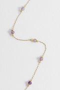 EB Wellness Wellness  Beaded Chain Bracelet - Waterproof PVD Gold Plated (Copy)