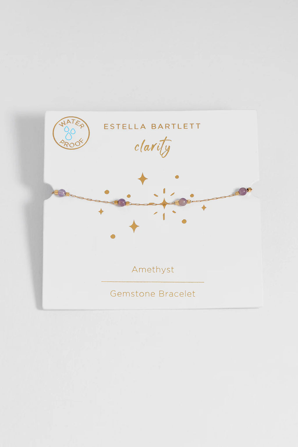 EB Wellness Wellness  Beaded Chain Bracelet - Waterproof PVD Gold Plated (Copy)