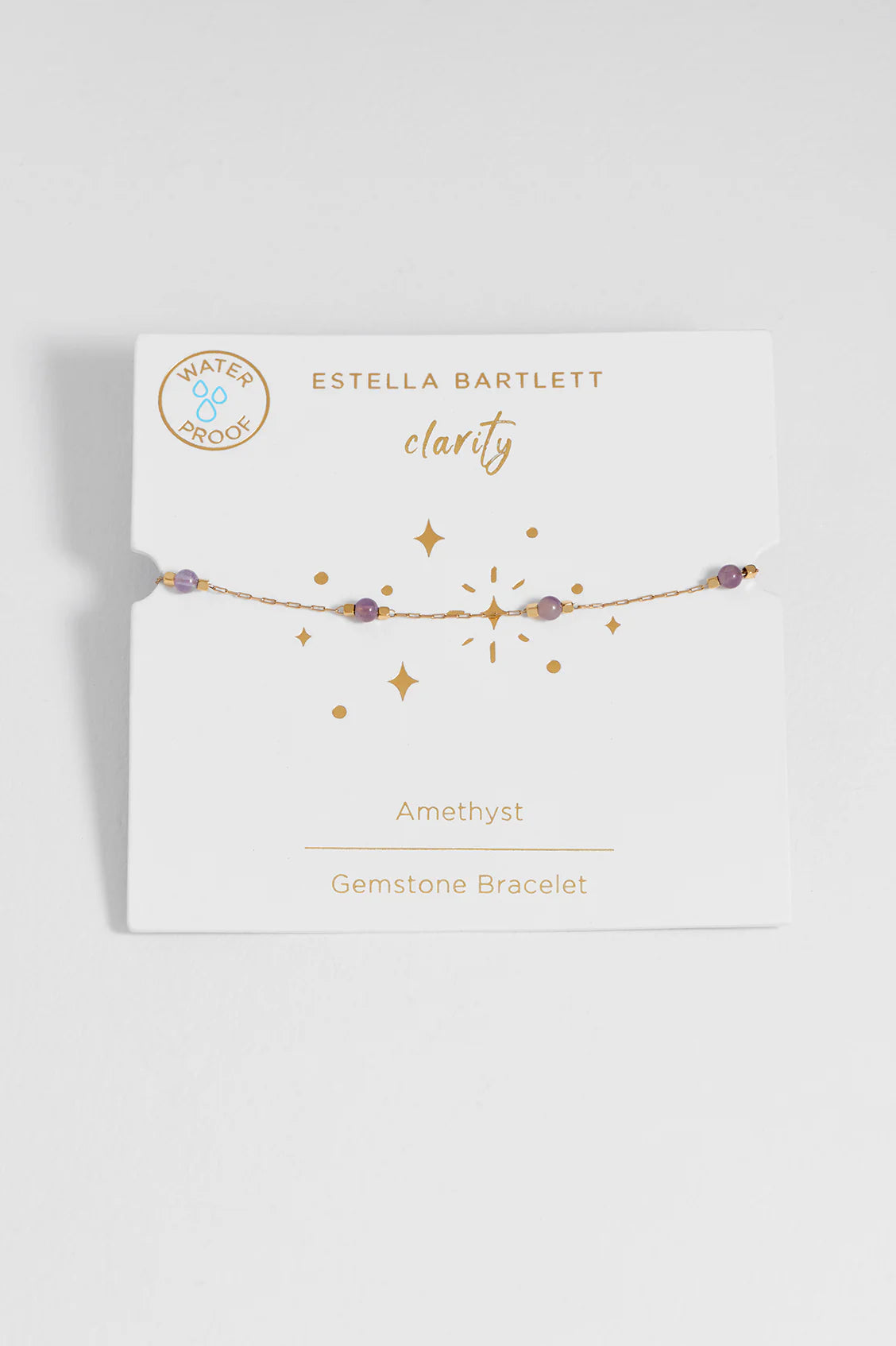 EB Wellness Wellness  Beaded Chain Bracelet - Waterproof PVD Gold Plated (Copy)