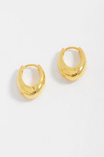 Load image into Gallery viewer, EB EDIT North Star Hinge Hoop Earring - Gold Plated
