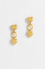 Load image into Gallery viewer, Linked Heart Studs
