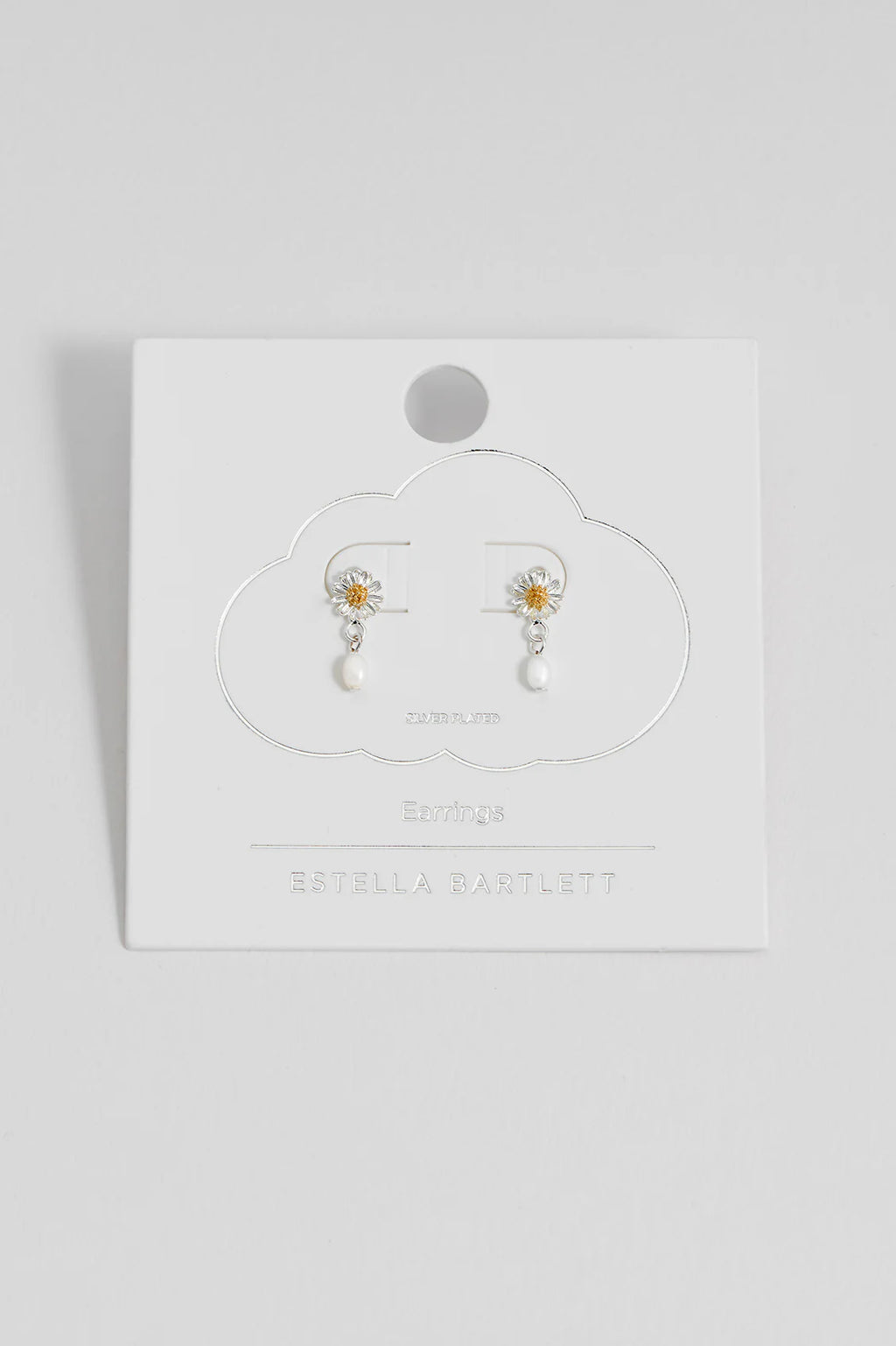 Wildflower Pearl Drop Studs