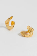 Load image into Gallery viewer, EB Edit Sculptural Twist Hoop Earrings
