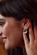 Load image into Gallery viewer, EB Edit Sculptural Twist Hoop Earrings
