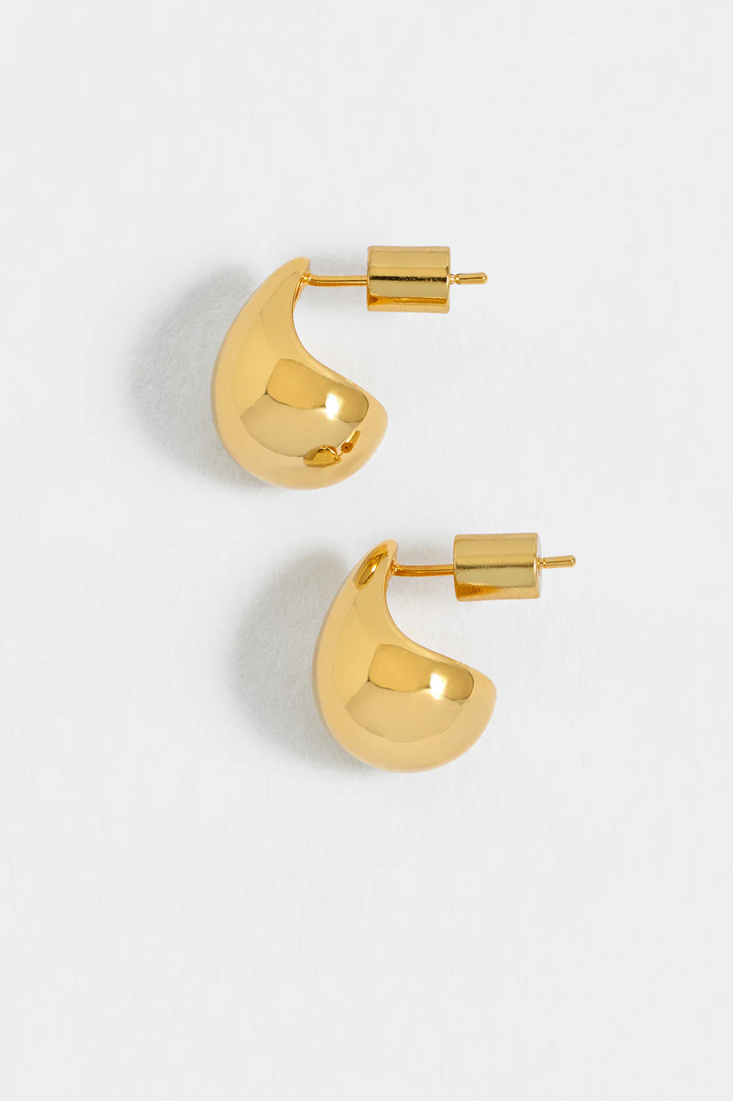 EB EDIT WATERPROOF PVD COATED Mini Teardrop Stud Earrings -  Gold Plated