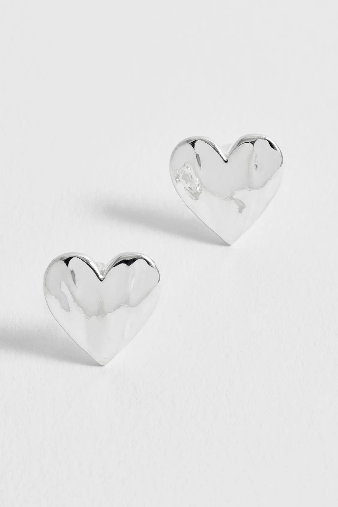 EB EditMolten Heart Stud Earrings
