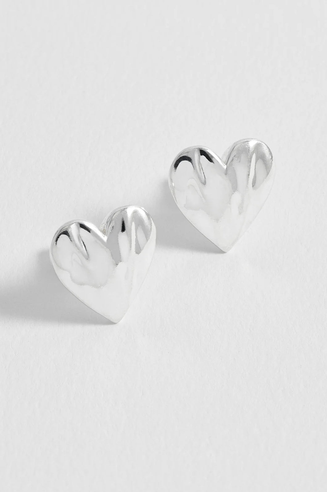 EB EditMolten Heart Stud Earrings