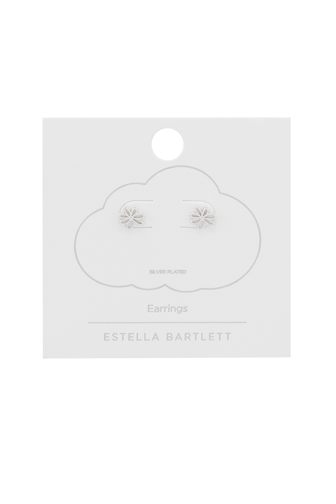 Doodle Flower Stud Earrings - Estella Bartlett