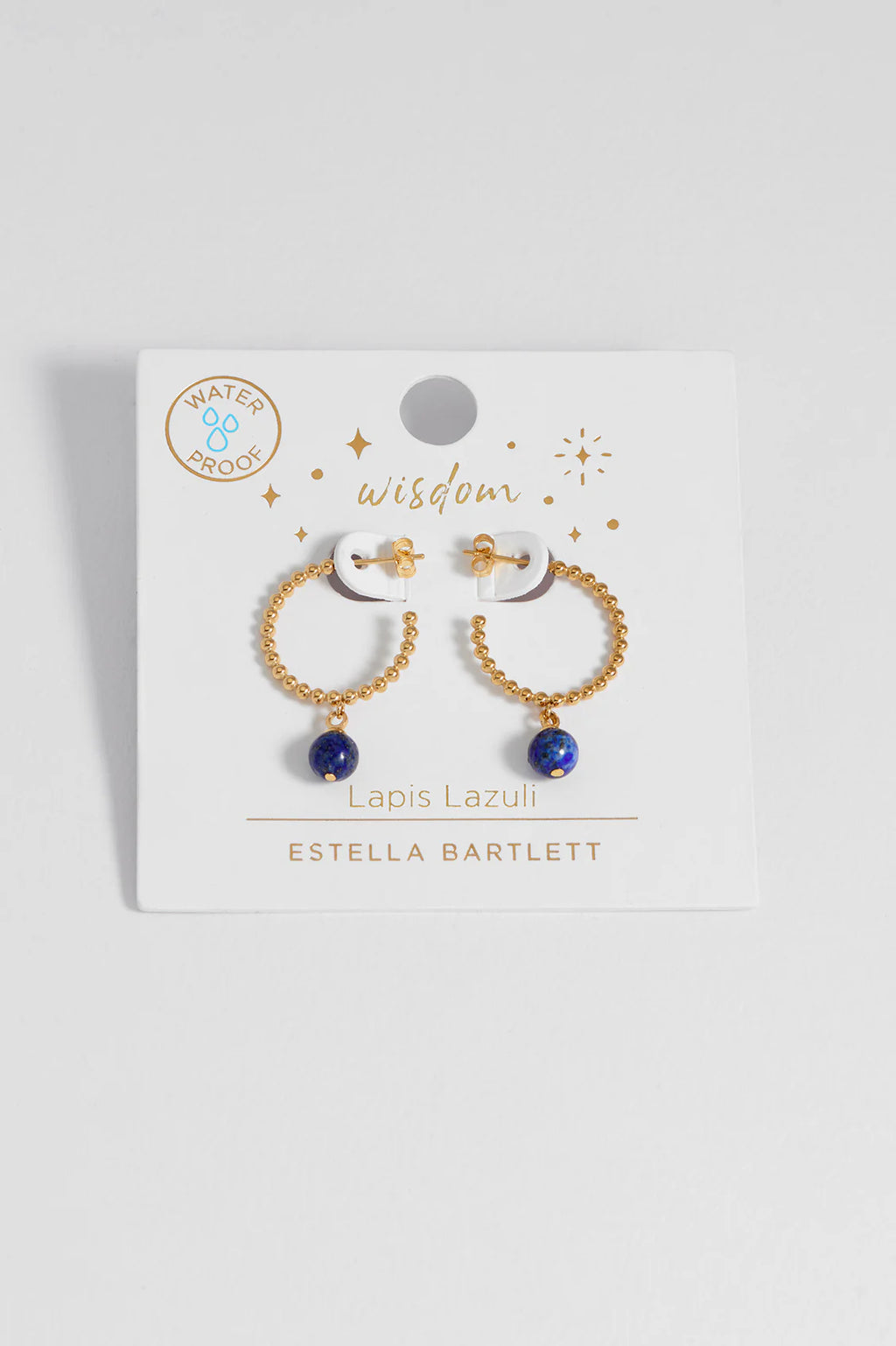 EB Wellness Gemstones drop Hoops