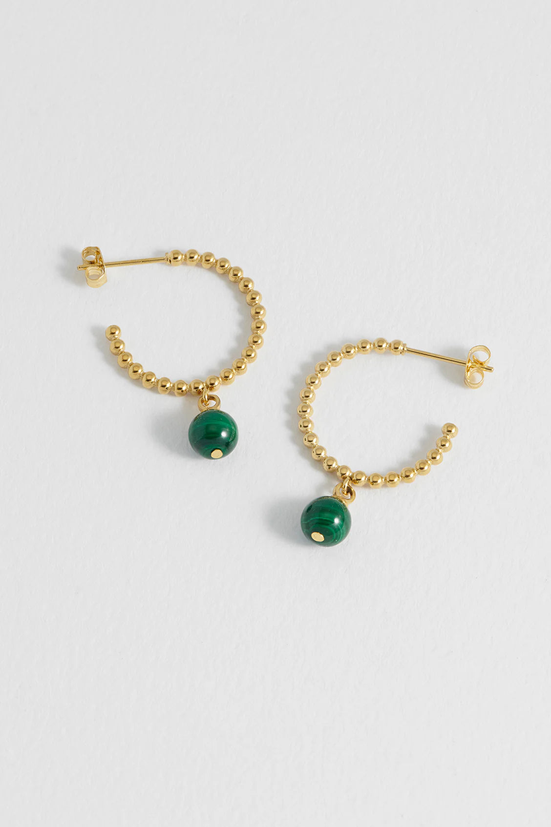 EB Wellness Gemstones drop Hoops