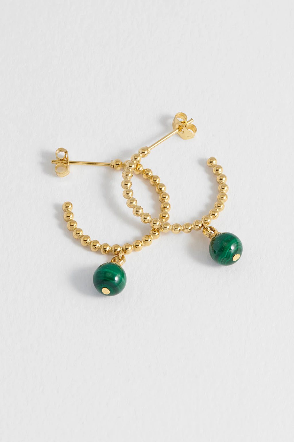 EB Wellness Gemstones drop Hoops
