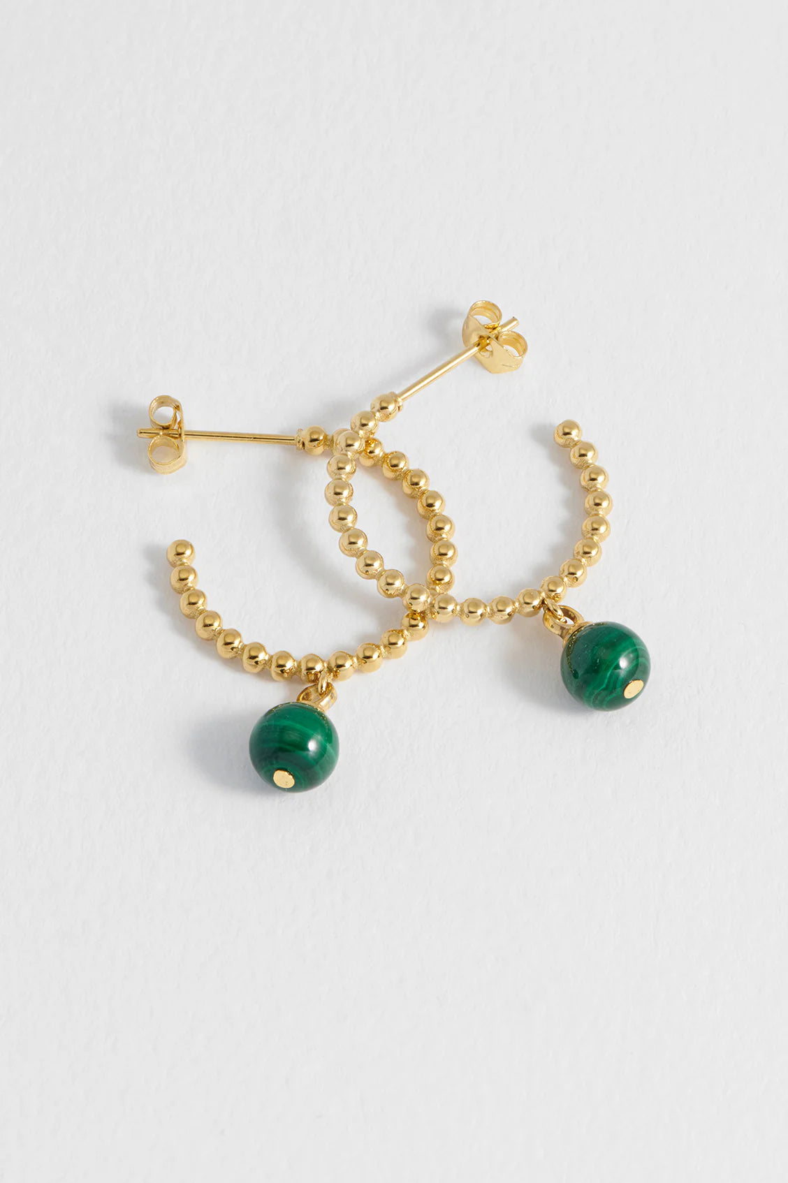 EB Wellness Gemstones drop Hoops
