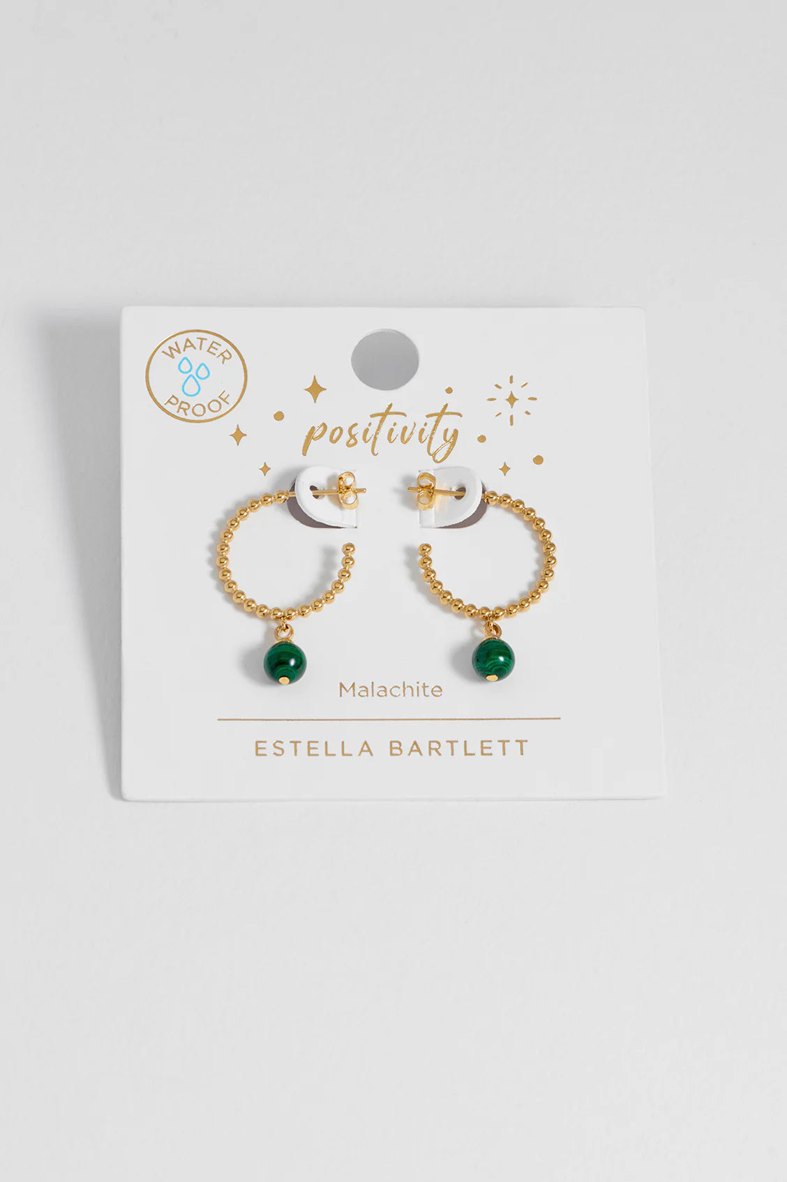 EB Wellness Gemstones drop Hoops