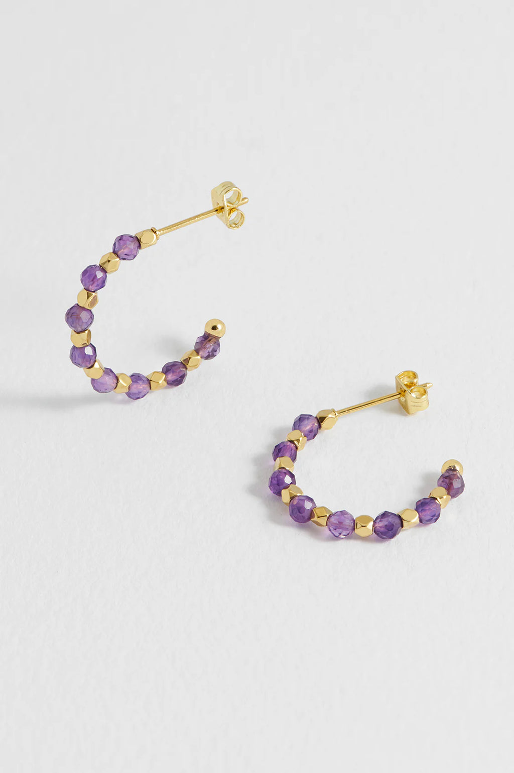 EB Wellness Coco Beaded Hoops