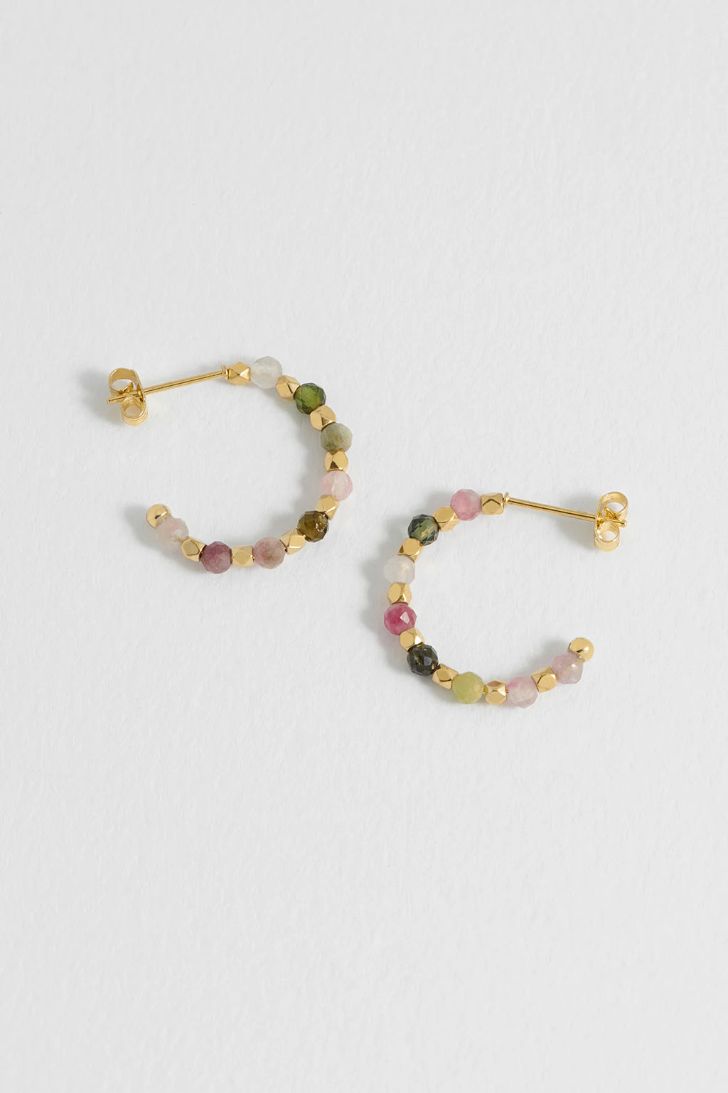 EB Wellness Coco Beaded Hoops