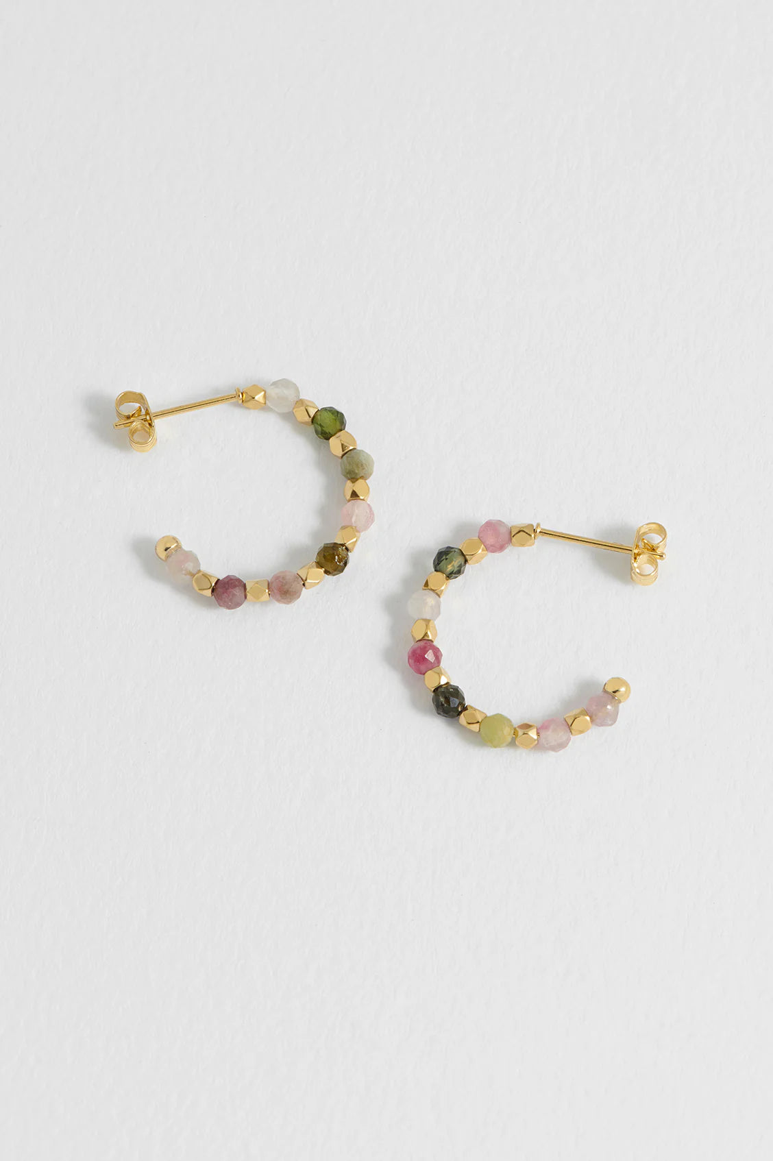 EB Wellness Coco Beaded Hoops