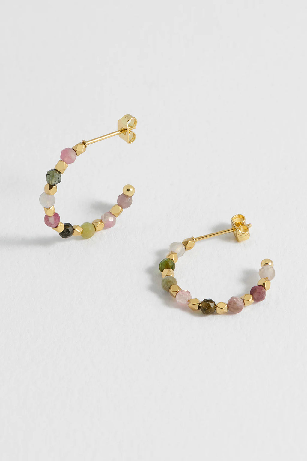 EB Wellness Coco Beaded Hoops