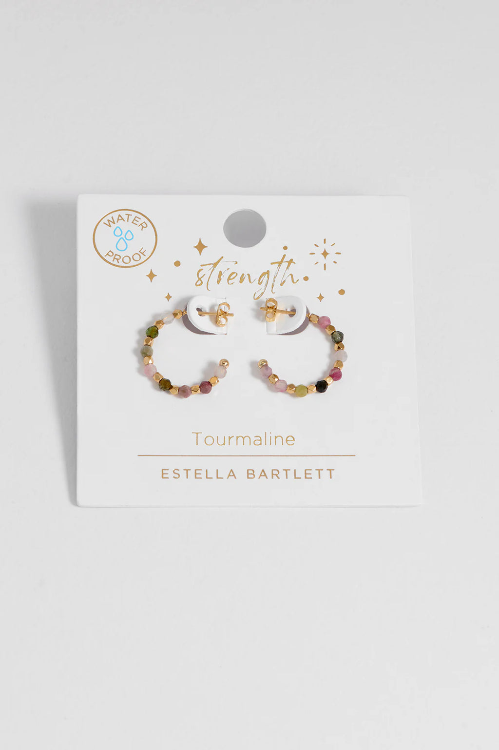 EB Wellness Coco Beaded Hoops