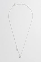 Load image into Gallery viewer, Heart Charm With Open Cz Heart Necklace
