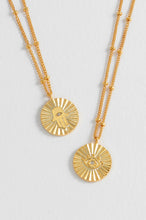 Load image into Gallery viewer, Boho Eye Coin Necklace
