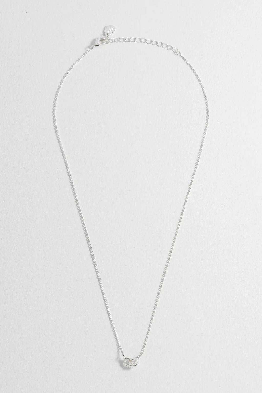 Double-Linked Flower Necklace