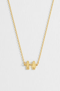 Paperchain People Necklace