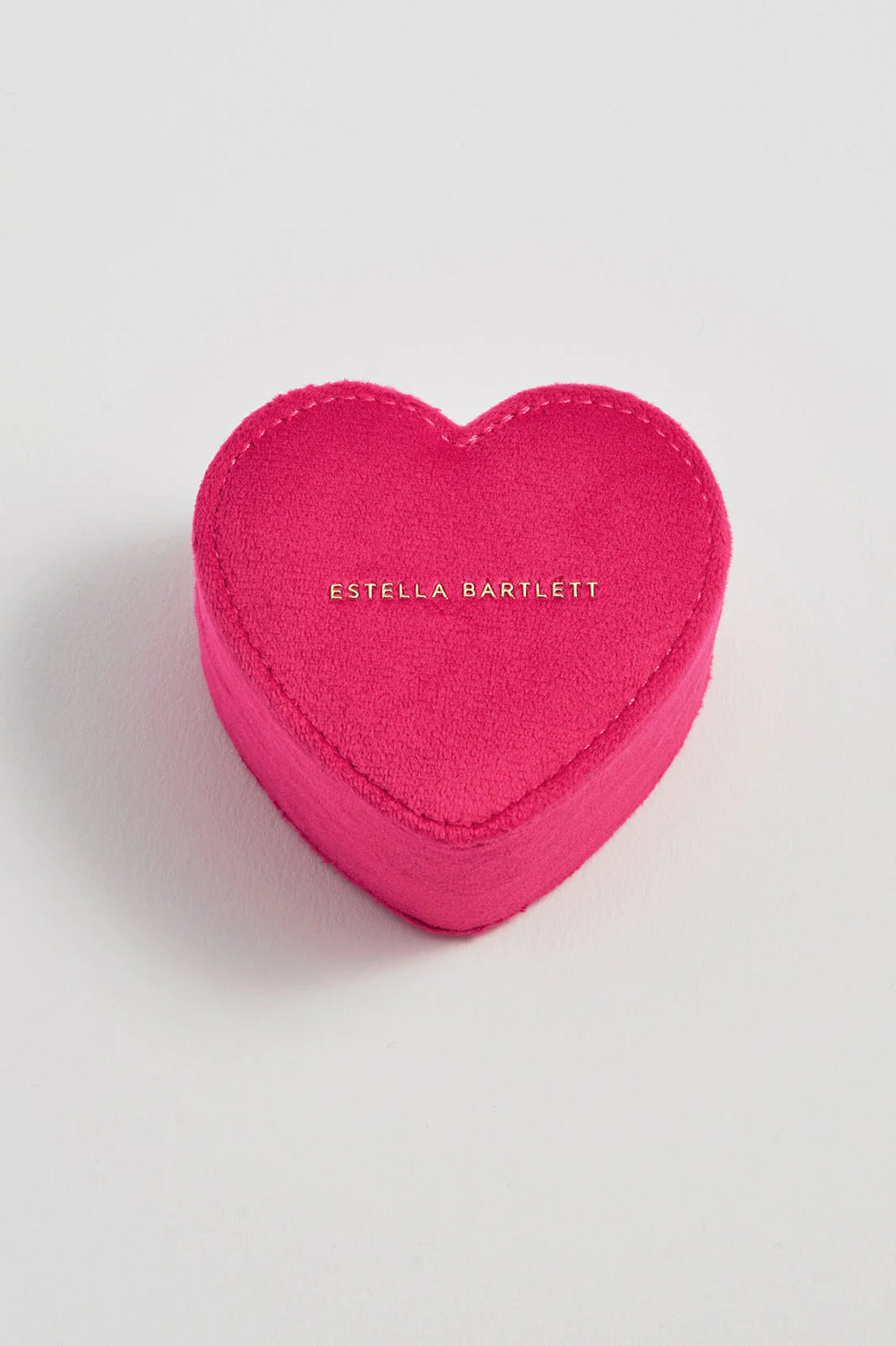 Velvet Mini Heart Shaped Jewellery Box