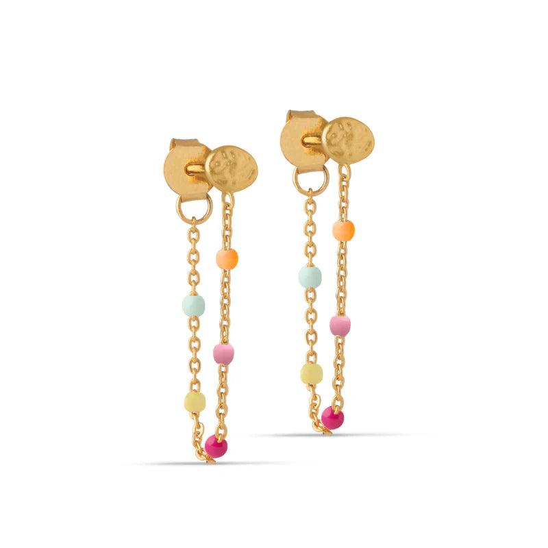 Enamel LOLA studs
