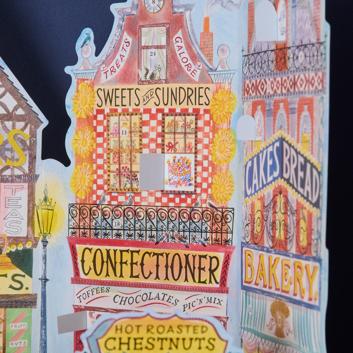 High Street Advent Calendar by Emily Sutton, view 2