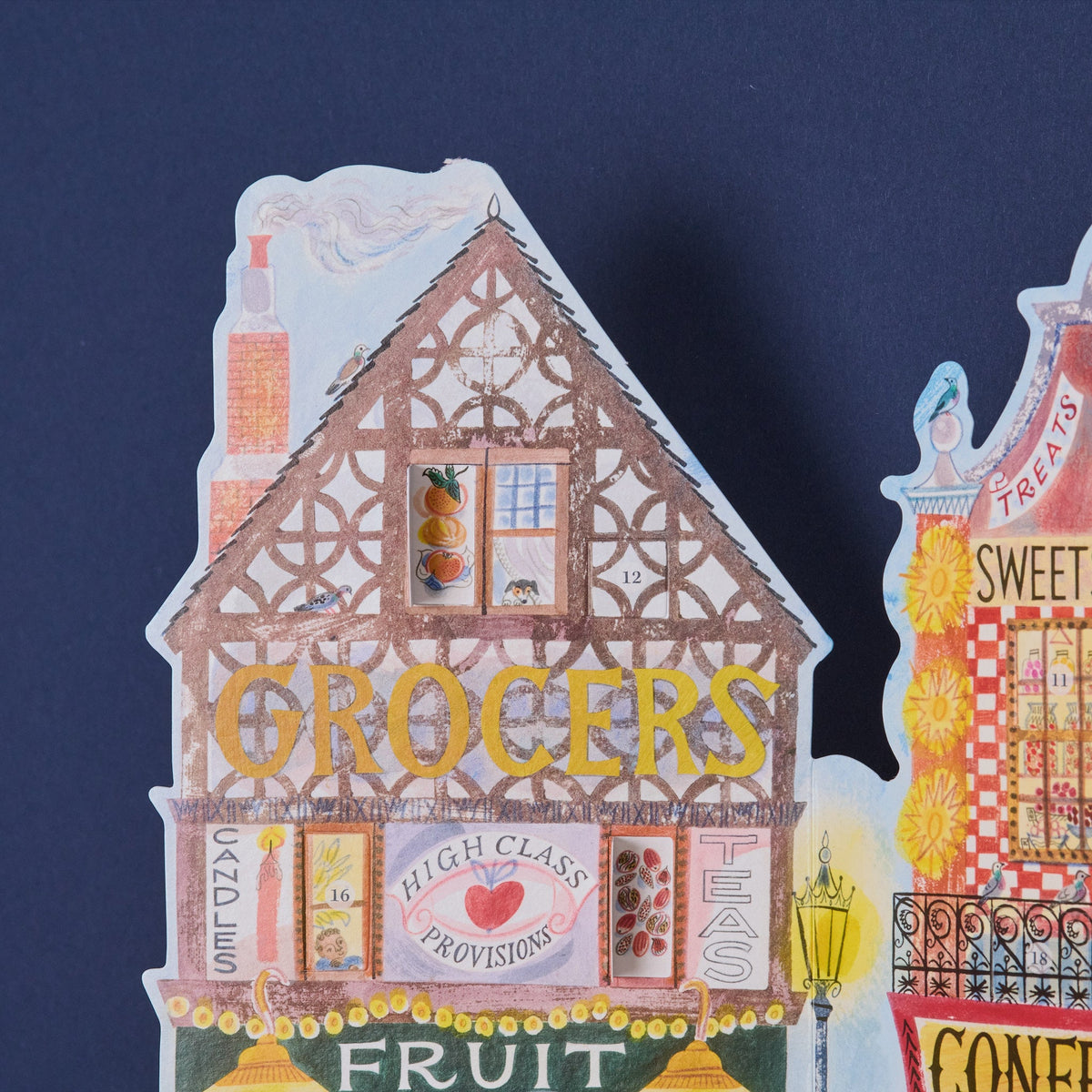 High Street Advent Calendar by Emily Sutton, view 3