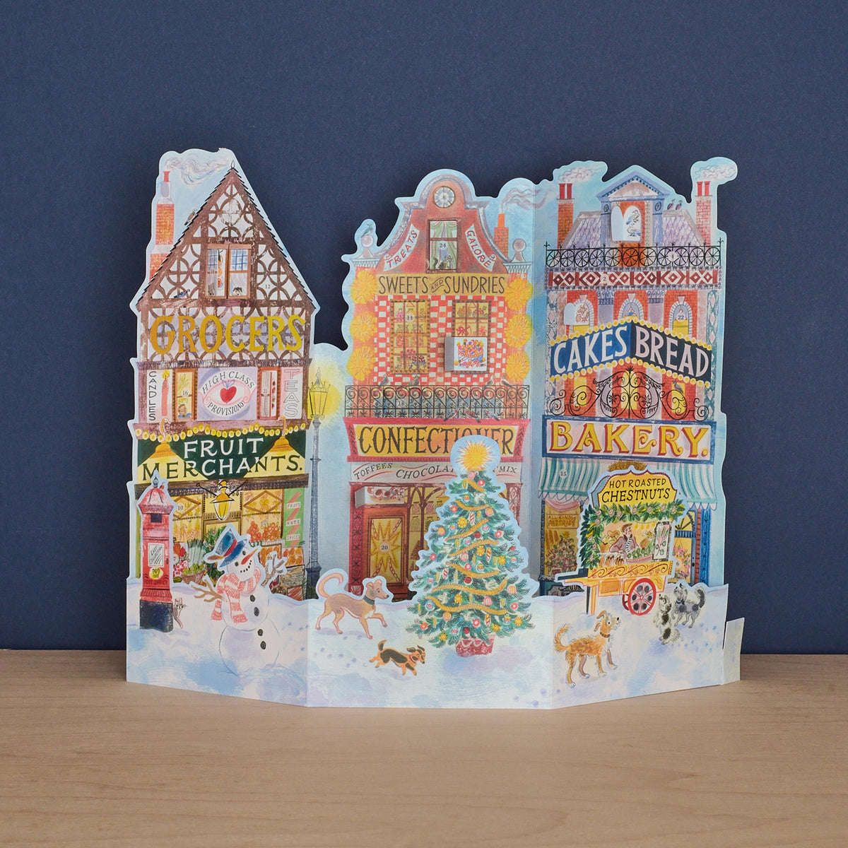 High Street Advent Calendar by Emily Sutton, Art Angels