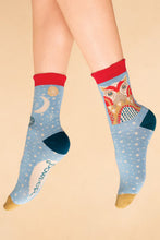 Load image into Gallery viewer, Powder Bamboo Mix Ladies Ankle Socks
