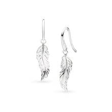 Load image into Gallery viewer, KIT HEATH Kit Heath Feather Wisp  Drop Earrings
