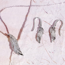 Load image into Gallery viewer, KIT HEATH Kit Heath Feather Wisp  Drop Earrings
