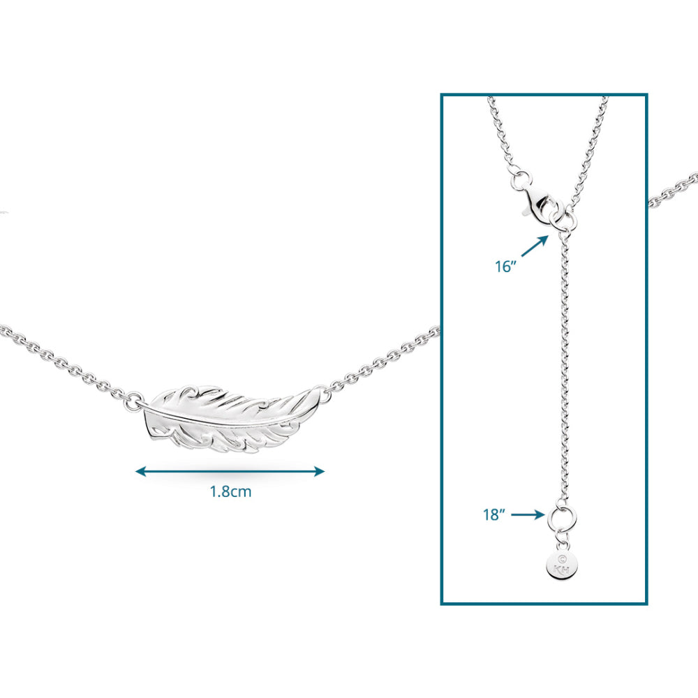 Kit Heath Feather Wisp 18" Necklet