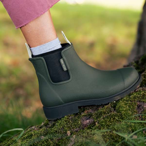 Bobbi Wellington Ankle Boot // Forest GREEN