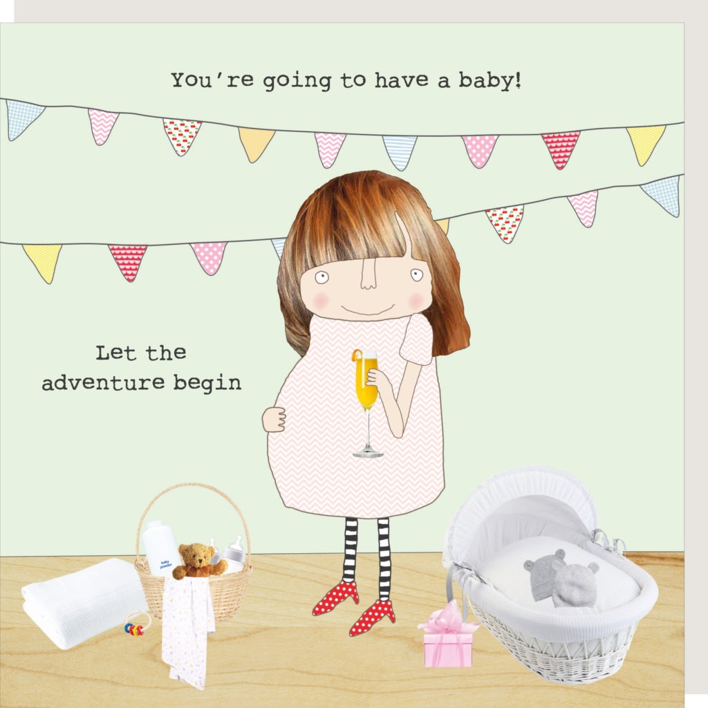 ROSIE MADE A THING - BABY CARDS