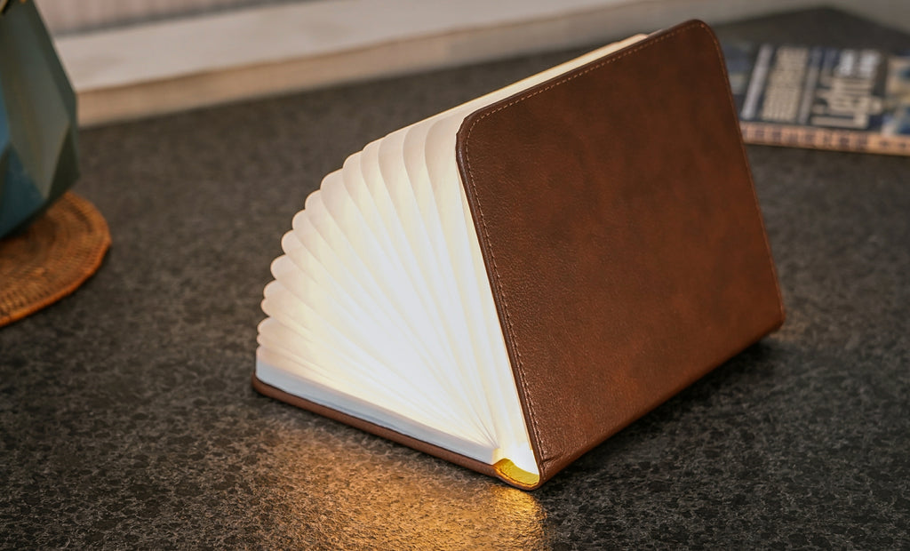 Smart LED Book Light (Leather)