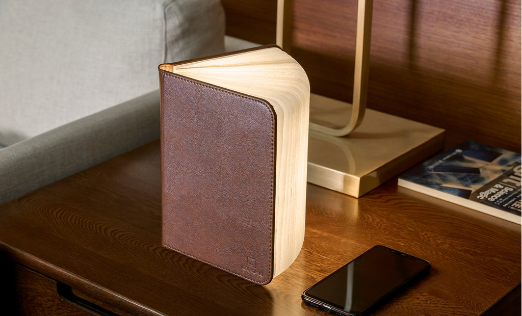 Smart LED Book Light (Leather)