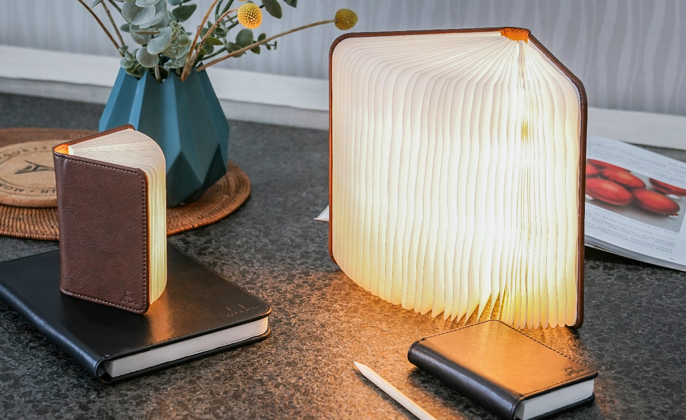 Smart LED Book Light (Leather)