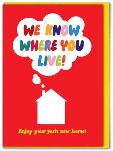 We Know Where You Live
