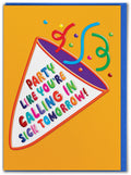 Happy - funny Greeting Card series